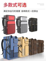 Fish pole bag light fish bag fishing gear bag shoulder backpack big belly thick canvas portable storage fishing chair
