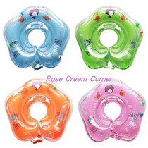 Baby Swimming Neck Ring Tube Safety Infant Bathing Float Ci