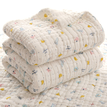 12 layers of gauze baby cover blanket cotton gauze autumn and winter baby spring and autumn kindergarten nap newborn cotton cover blanket