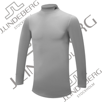 Golf mens warm clothing winter fleece Golf long sleeve T-shirt sports outdoor clothing ball turtleneck top