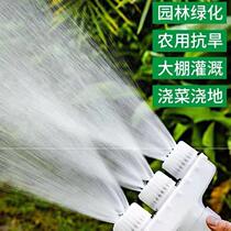 Gardening garden watering artifact greenhouse seedling irrigation pump agricultural atomized vegetable watering nozzle sprinkling water watering ground