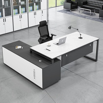Bosdesk simple modern manager supervisor desk and chair combination company office computer desk single desk fashion furniture