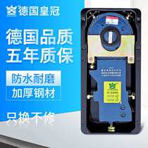 Home decoration building materials German crown glass door aluminum alloy framed door load-bearing 90KG floor spring unlimited position H220B