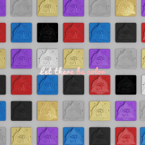 Aaru Eye of Horus counterweight can be adapted to Aaru TKL and Wadjet counterweight hand rest]