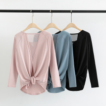 lulu original yoga clothing mesh fitness long sleeve quick-drying T-shirt sports coat womens loose blouse running summer thin