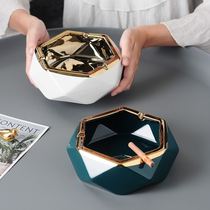 Ceramic In-laws Ashtray Trendy Ashtrays Nordic Wind ash Ashtray Fashion Modern Light Extravagant Upscale Big Number Living Room Home