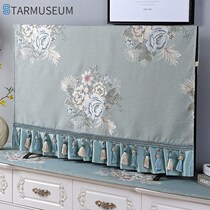 TV cover dust cover 55 inch 65 inch New hanging LCD TV set modern simple TV cover cloth