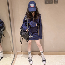 Childrens jazz dance show dress girl model drama kit hiphop street dance dress