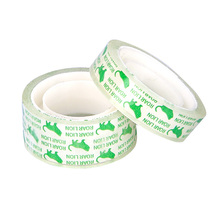 60 rolls of transparent student small glue strip tape with stationery glue small rolls of stationery tape Office supplies The whole roll can be torn by hand