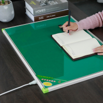 Student hand warmer Tempered glass heating plate Office mouse heating warm pad Blanket Writing desktop electric heating plate