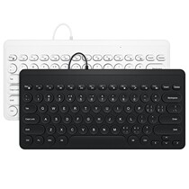 Aerospace wireless external dedicated Mute mini cute USB keyboard mouse Silent desktop computer external office