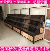 Fruit shelf vegetable rack supermarket fruit and vegetable shelf fruit shelf multifunctional fruit display stand fresh shelf