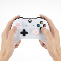 ZONSK PS4 PS5手柄樱花摇杆帽SWITCH PRO手柄硅胶帽 XBOX360手柄摇杆套 XONE手柄摇杆保护帽