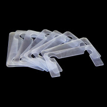 Glass door bathroom clip accessories hinge rubber pad non-slip gasket protection rubber pad shower room hinge gasket rubber pad