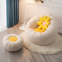 Sloth sofa Sofa Pumpkin Chair Tatami Single Girl Cute Leaning Back Chair Bedroom Balcony Casual Little Sofa Chair