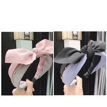 Fashion HairBand 2021 Korean Edition Net Red Chain Two-Color Knotted Headband Fashion Sport Go Out and Wear Face Wash Press Hair Card