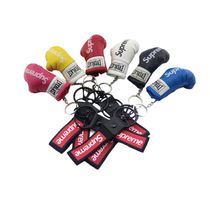 Boxing Gloves Pendant Mini New Small Boxing Gloves Pendant Small Ornament Key Button Backpack Skew Satchel Small Gift