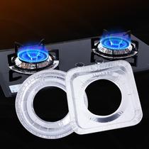 Gas stove sticker gas stove anti-oil patch kitchen stove table cover tin ring aluminum foil paper stove waterproof fire pad