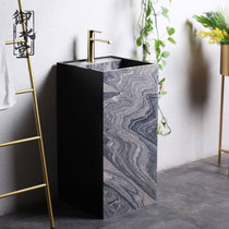 Yushitang original stone column basin outdoor courtyard simple sink Chinese style balcony national tide wash basin