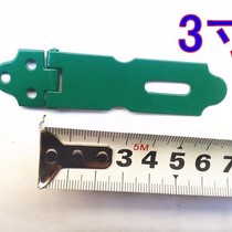 Ordinary black box buckle iron door buckle buckle buckle hasp padlock lock plate old drawer door buckle lock