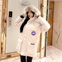 Flagship Store 08 Expedition Big Goose Down Jacket Womens Long Pike Clothes Winter Warm Coats Women