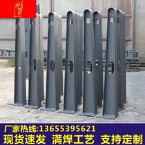 Custom glass Rain shed Bull Leg Bracket Full Welded Steel Structure Canopy Stainless Steel Pick Beam Carbon Steel Artificial Word Rain Hitch