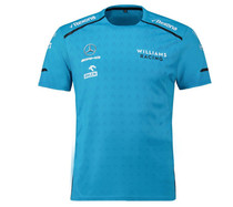 New F1 racing suit Williams team custom short-sleeved T-shirt car work clothes riding motorcycle running