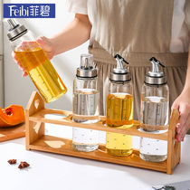 Kitchen glass oil jug Home Sesame Oil Bottle Not Hanging Oil Empty Bottle Sauce Vinegar Wine Set Sauce Bottle