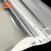 Waterproof transparent cellophane flower packaging materials Bouquet bottoming lining packaging Thick 2 3 silk cellophane 70 sheets