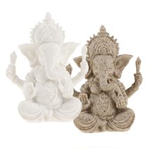 the hue sandstone hindu ganesha buddha elephant god statue s