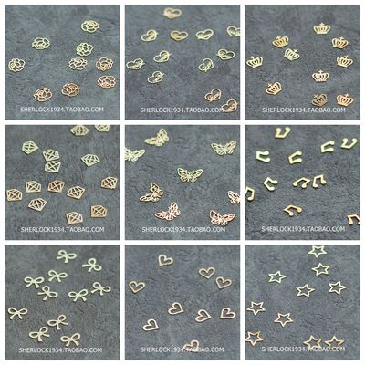 taobao agent ｝ Metal patch d BJD homemade embarrassment material Blythe small cloth doll eye film auxiliary material salon Ye Luoli