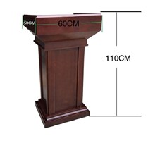 Wedding Simple restaurant Training conference host speech Welcome speech Solid wood shopping guide Parking small table