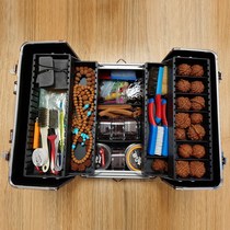Wenplay storage box accessories plastic toolbox cleaning tools storage box finishing beads box jewelry jewelry jewelry bag