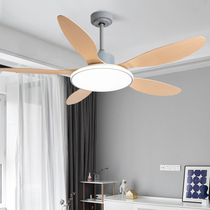 Large wind 56 inch bright dining room living room ceiling fan lamp Nordic bedroom home frequency conversion fan lamp electric fan chandelier