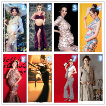 2021 exhibition new photo studio pregnant woman photo photo Theme Photography clothing fashion mommy Art Photo Clothes
