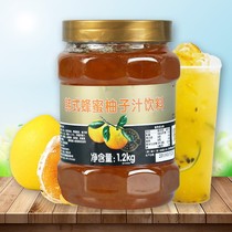 Korean honey grapefruit tea drinking canned beverage full box milk tea shop special grapefruit tea sauce concentrated Brewing