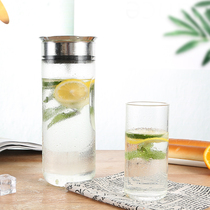 Cold Kettle Large Capacity Cool Kettle Foam Kettle Home Heat Resistant High Temperature Explosion Proof Open Kettle Nordic Glass Cool Water Cup