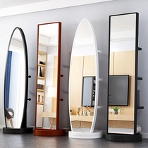 Full-body mirror dressing mirror floor-to-ceiling mirror home girls bedroom makeup large mirror mobile multi-functional rotating dressing mirror