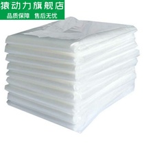 2 3 4 5 meters wide thick transparent plastic cloth plastic film Paper White dustproof packaging film whole roll