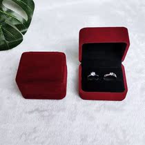 Ring box ceremony with wedding ceremony to ring box wedding exchange ring box high-grade flannel ring box earrings