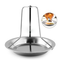 Stainless steel roast chicken tray outdoor DIY grill removable with chassis Grill Grill Barbecue Tool