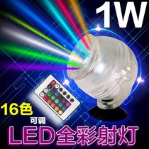 Special Price LED fish tank small spotlight dragon fish anti-drop eye Night pearl color diving spotlight night light-
