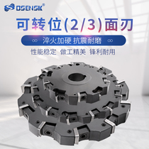Indexable 3-sided fluted milling cutter 2-sided fluted milling cutter 100 125 160 200 250 315 400