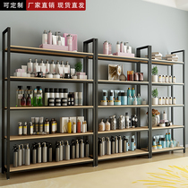 Bookshelves Landing Brief Multilayer Partition Shelves Modern Living Room Balcony Storage Containing Multifunctional Steel Wood Shelves