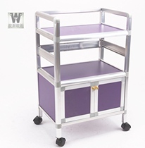 Beauty salon supplies work car items storage face washing rack trolley rack multifunctional bedside table trolley