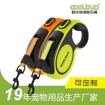 2022 Pets Flex Traction Rope Walking Dog Rope Reflective Traction with Tractor Dog Automatic Flex Traction Rope