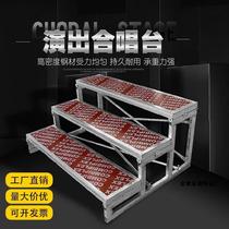 Folding platform mobile frame aluminum alloy multi-person foldable Photo table aluminum alloy mobile photo stage platform