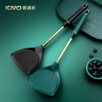 Silicone spatula household non-stick pot special non-injury pot stir-frying spoon anti-hot food grade kitchenware