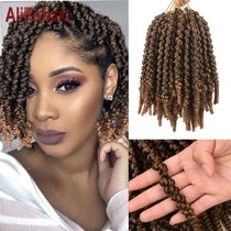 Passion Twist Crochet Hair Synthetic Braiding Hair Extension