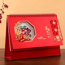 2022 Taiwanese calendar custom Year of the Tiger large note monthly calendar enterprise production gift special edition can be printed LOGO personality creation